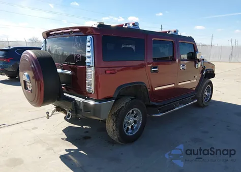 2003 Hummer H2 из США, поврежденный, VIN 5GRGN23U03H136644